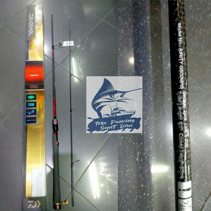 JORAN GALATAMA DAIWA AIRITY G602MHS 180CM 8-20lbs FUJI NEW 2022