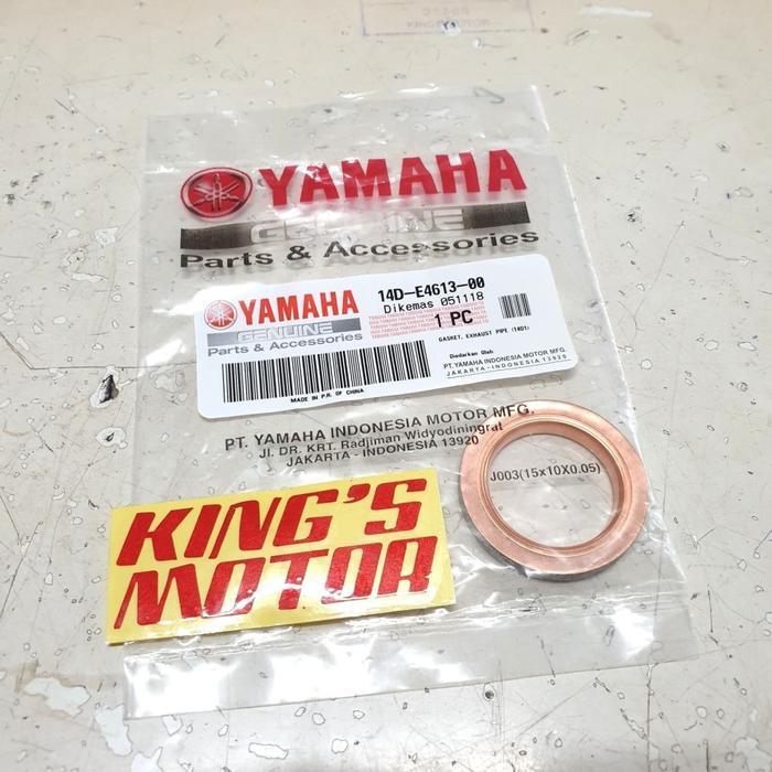 paking knalpot mio,soul,nouvo,fino,mio j,soul gt,xride asli yamaha - PAKING KNALPOT