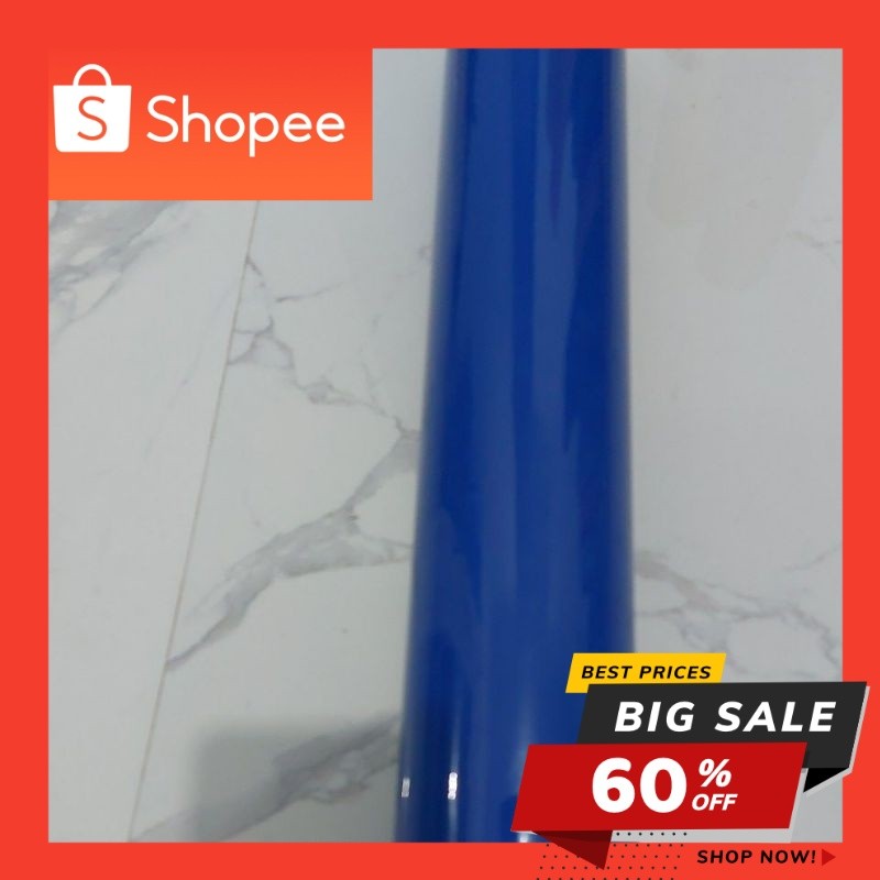 Stiker Scotlet Biru Dongker Glossy 50cmx45cm