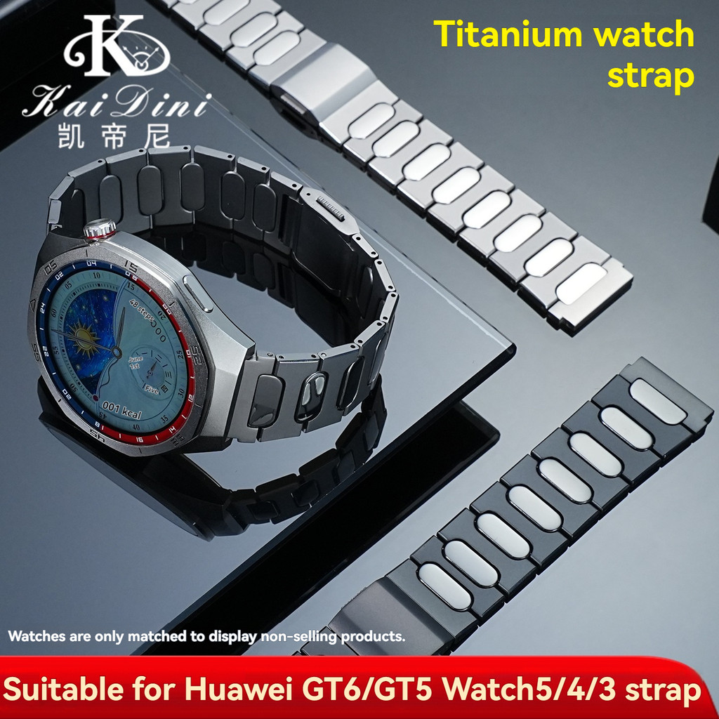 22mm Titanium Band For Huawei Wat GT6Pro GT5 GT4 GT3 GT2 46mm Strap Metal Bracelet Amazfit GTR4/GTS4