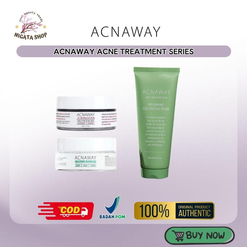 READY! Acnaway Mugwort Water Gel | Acnaway Mugwort Gel Mask | Acnaway Acne Treatment Series