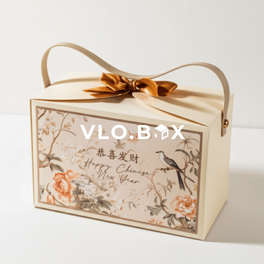 Kotak kue imlek tenteng | packaging hampers cny jinjing | box kue sincia imlek kue kering