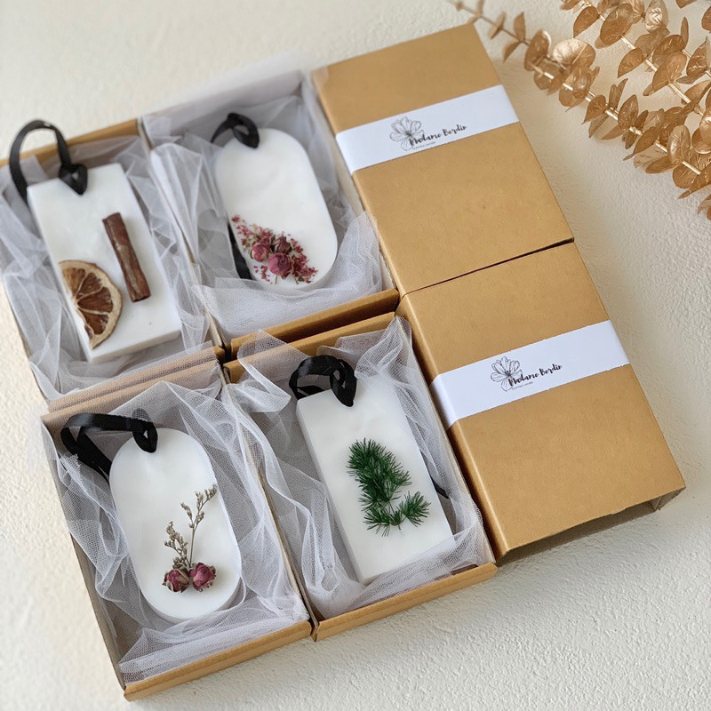 Sachet wax Souvenir Wedding - Lilin Aromatherapy Grosir Souvenir - Scented Aroma Bar | Christmas Gif