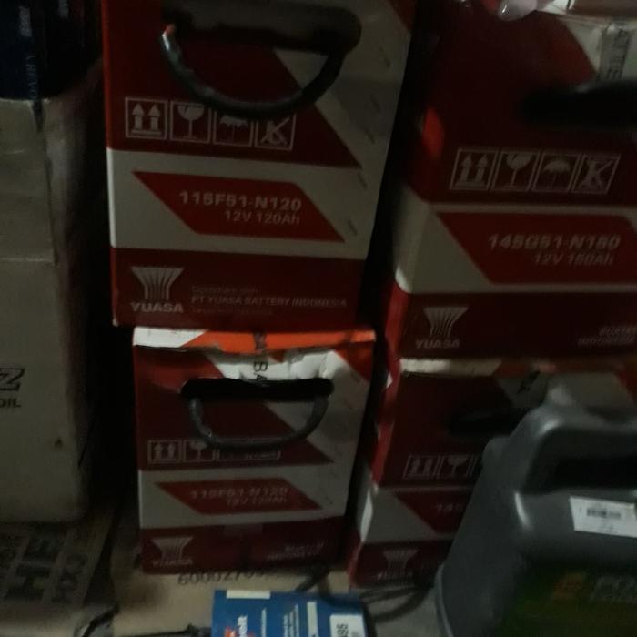 Accu aki n120 yuasa 12v 120ah TOP QUALITY