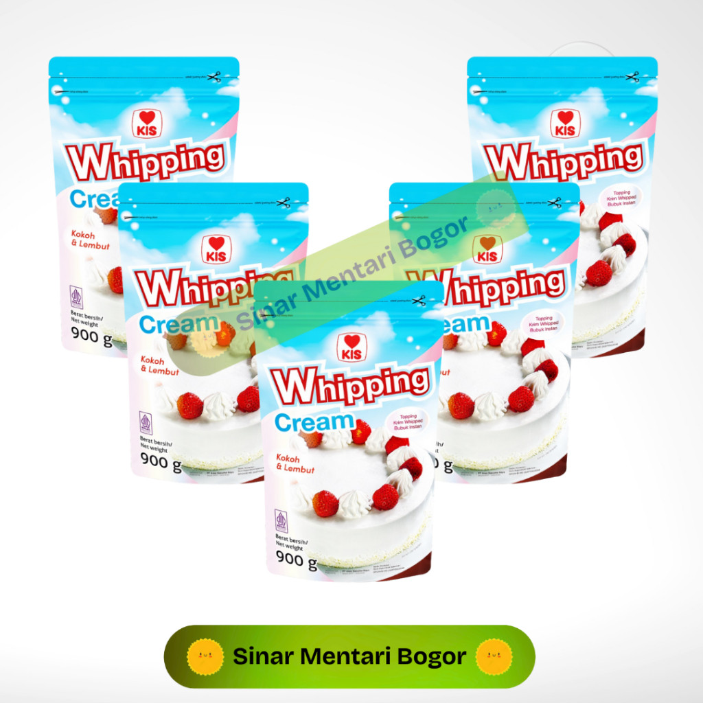 KIS Whipping Cream Bubuk 900 gr / Whipping Cream Bubuk 900gr---KEMASAN BESAR---