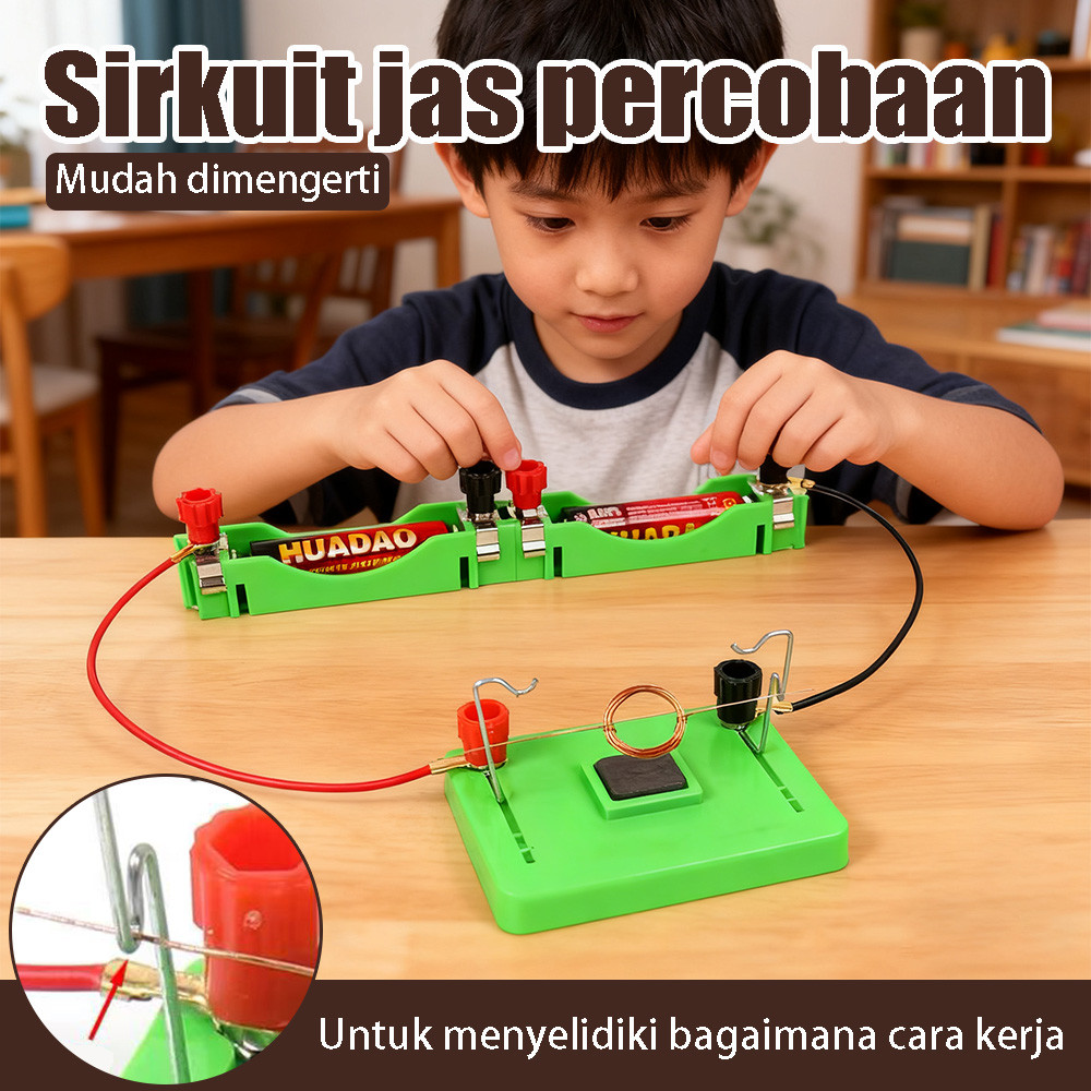 Mainan Pendidikan Listrik Dasar Diy Mainan Percobaan Sains Pembelajaran Sains Untuk Anak