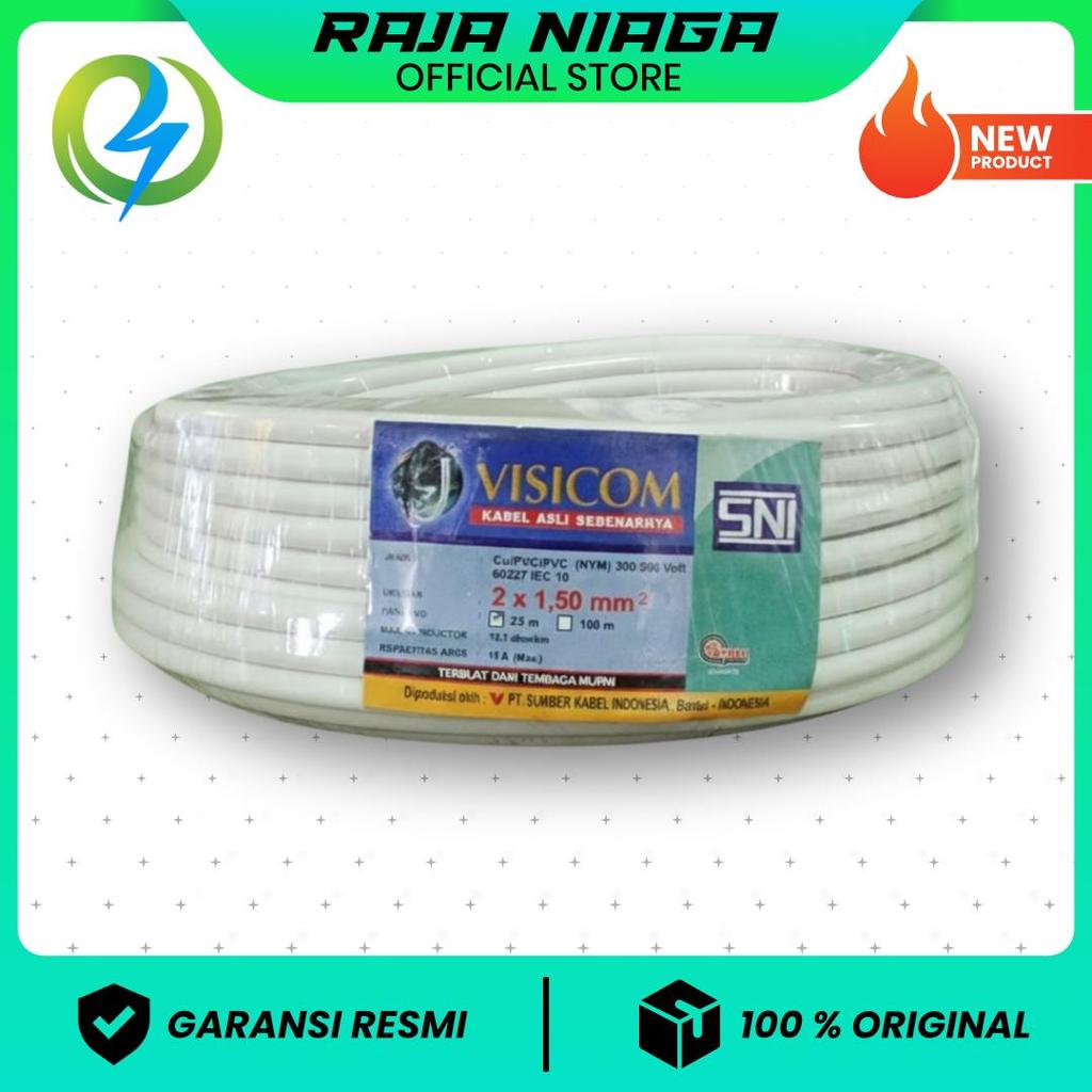 KABEL NYM 2X1,5 MEREK VISICOM 50M