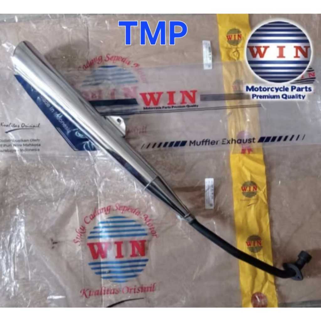 Knalpot SUPRA FIT NEW. Kualitas ORI Merk WIN / MUFFLER KTL