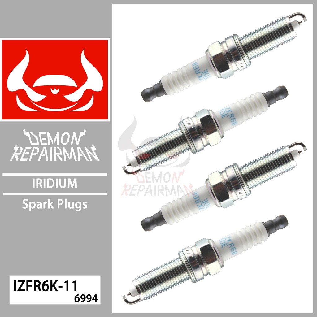 4pcs/lot IZFR6K-11S IZFR6K-11NS 9807B-561BW IRIUM Spark Plug For Honda Civic 1.8 1.8L 2006-2011 IZFR