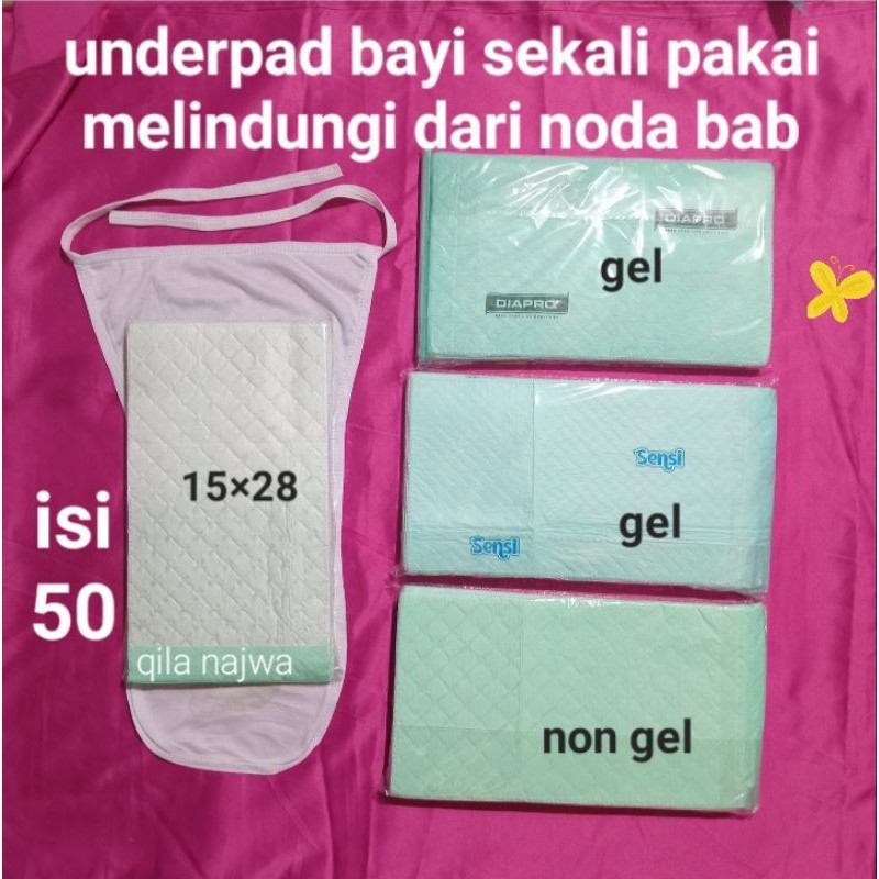 Underpad  Alas Popok Bayi Baru Lahir  /Newborn