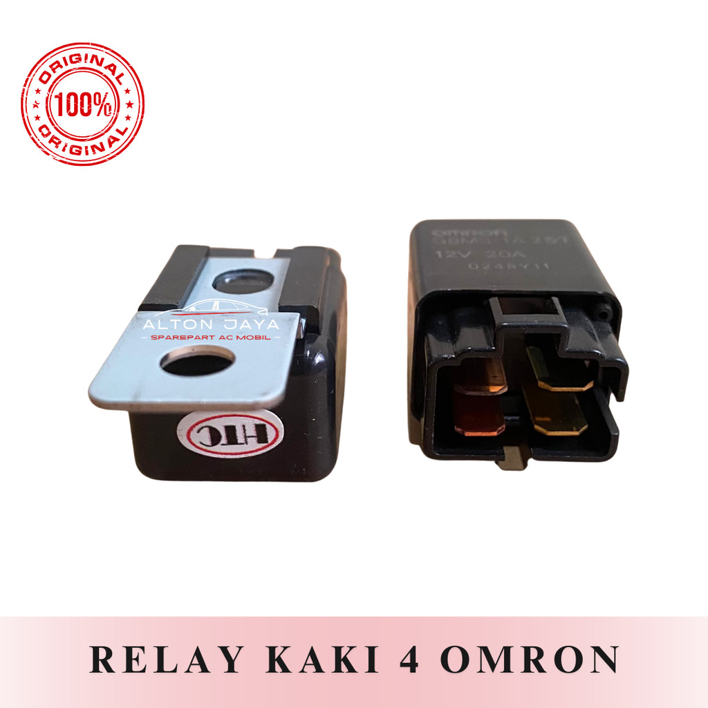 Relay Reley Kaki 4 Omron ASLI
