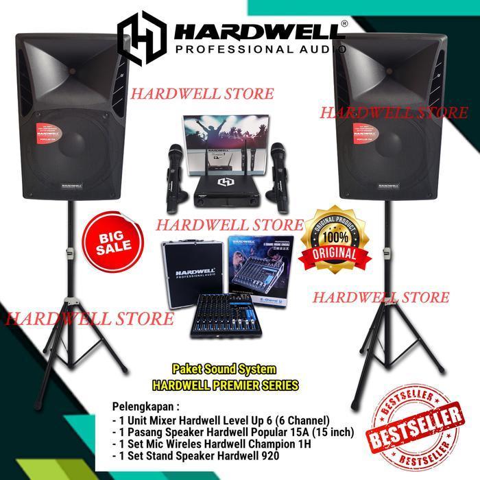 Paket Sound System Outdoor / Paket Karaoke Hardwell PREMIER SERIES