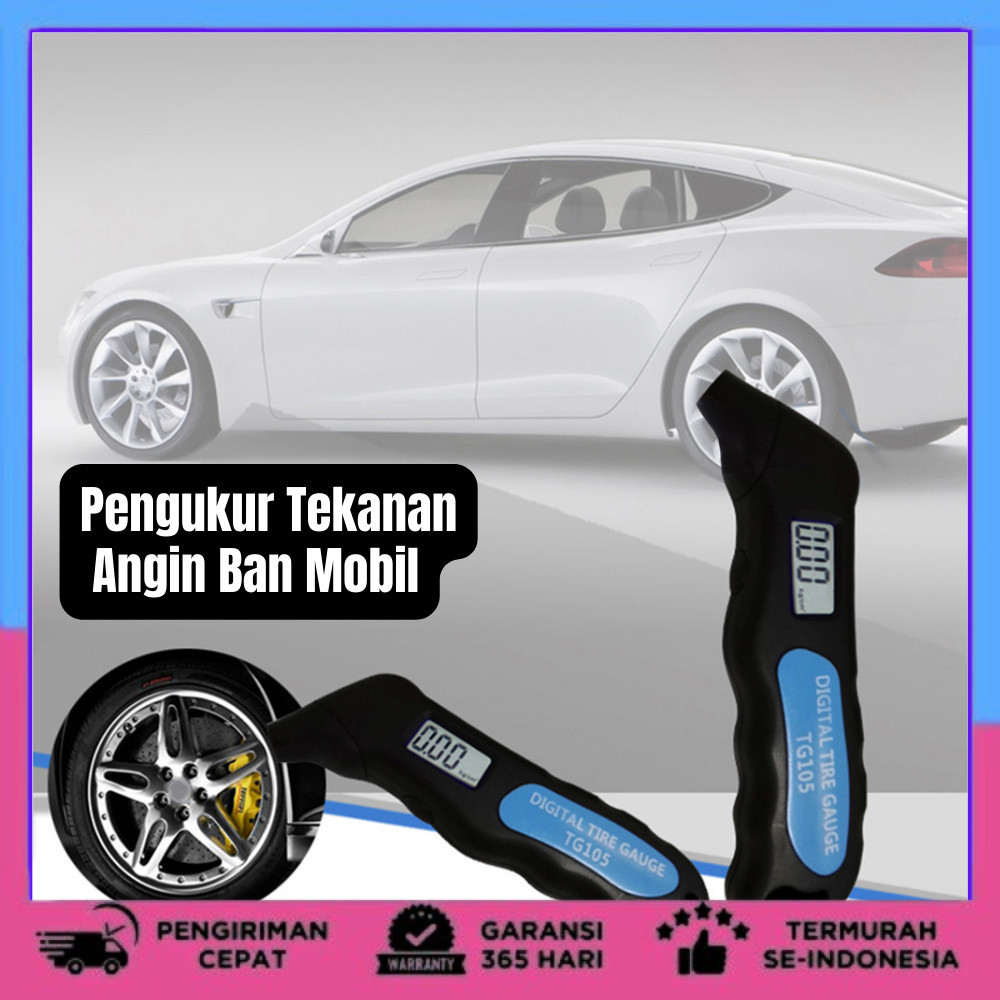 Pengukur Tekanan Angin Ban Mobil Digital Tire Pressure Gauge alat Ukur Ban  Pengukur Tekanan Ban Tir