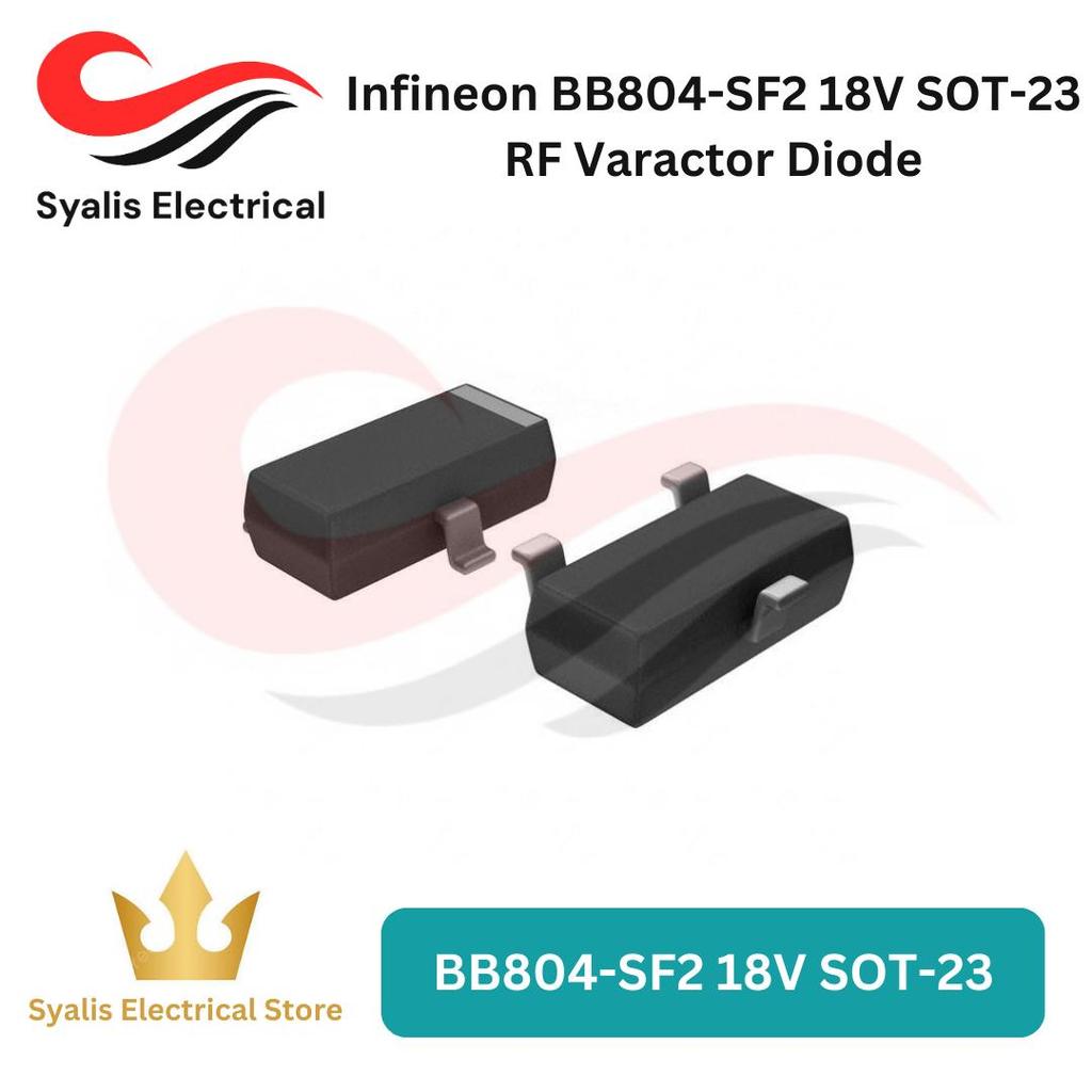 Infineon BB804-SF2 18V SOT-23  RF Varactor Diode [Syalis]