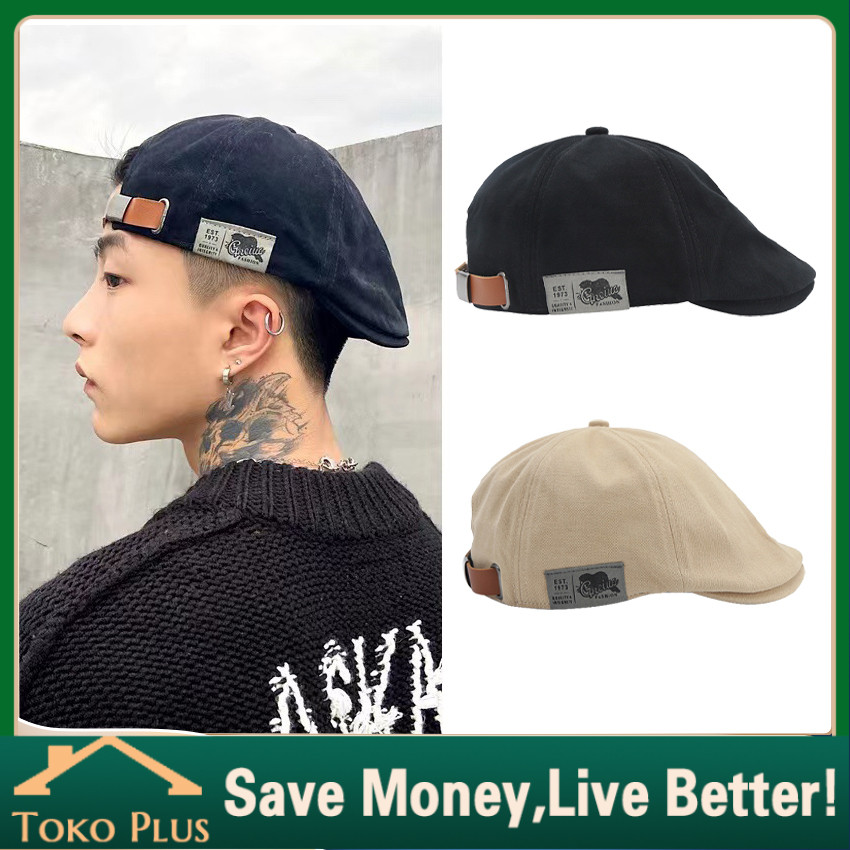 Topi Vintage Peaky Blinders Topi Baret Newsboy Topi Pelukis Topi Flat Cap