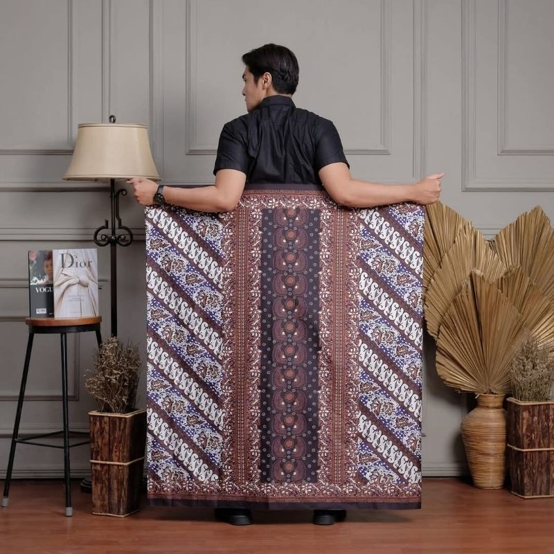 TERLARIS Sarung DEWASA POLYKATUN PREMIUM Motif Batik Santri Putra Putri Tebal Halus Tidak Kusut Temb