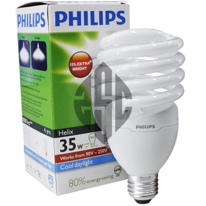 PHILIPS LAMPU HELIX SPIRAL 35watt,45watt