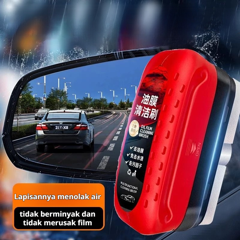 Hilangkan Minyak 30 Detik Cairan Pembersih Kaca Mobil Premium - Pembersih Kaca Mobil/Penghilang Noda