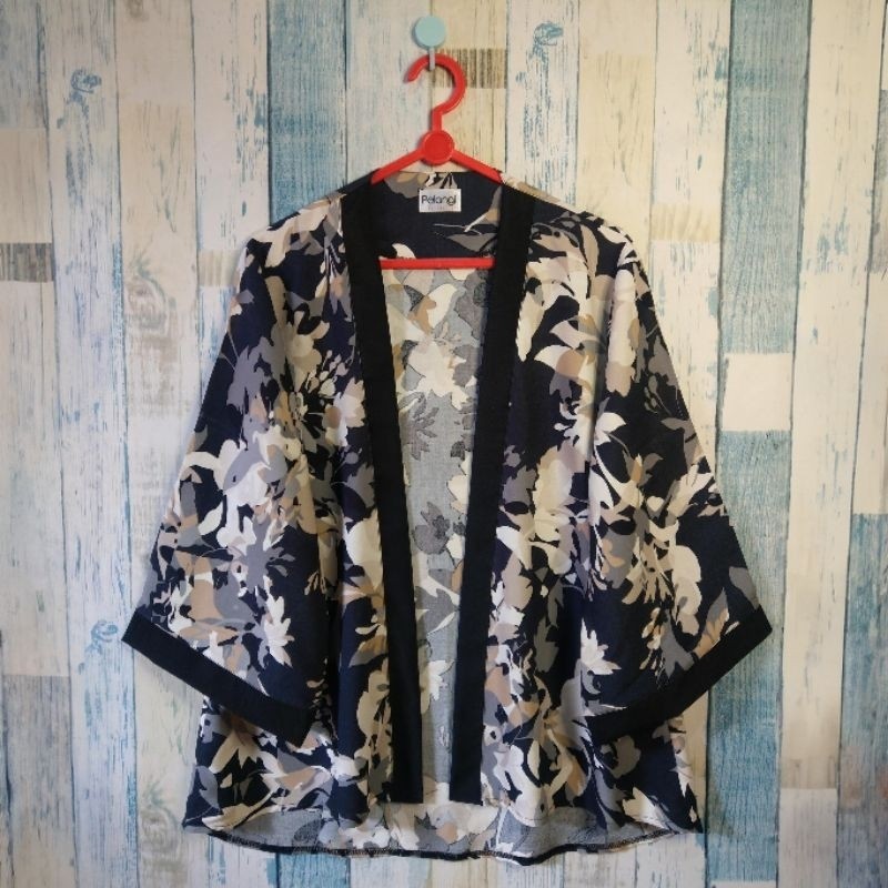 Outer Cardigan Wanita Kimono Jumbo Rayon Viscose