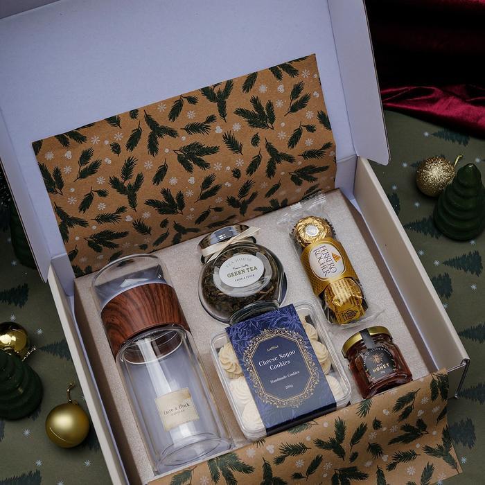 Promo kado natal christmas hampers ucapan terima kasih valentine teman hadiah gift box cowok cewek k