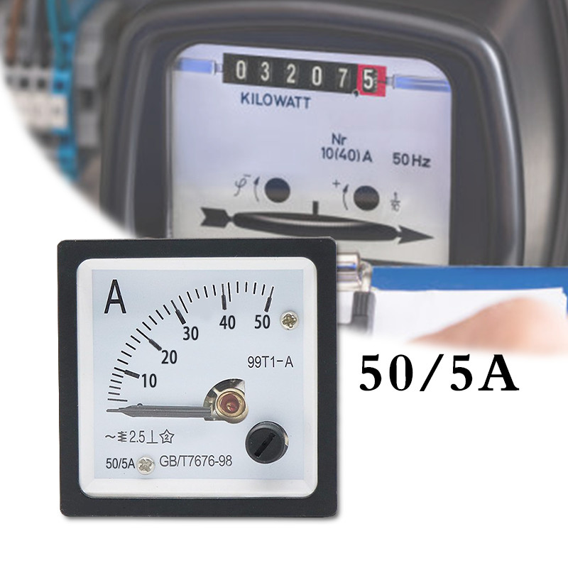 Ampere Meter Ampere Ammeter Analog Ewig 99T1-A Panel Meter SMC