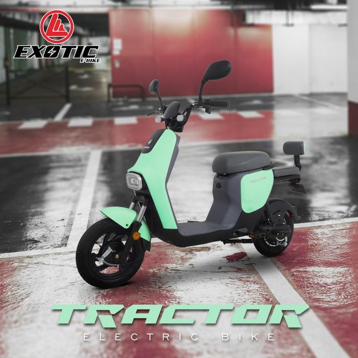 SEPEDA LISTRIK EXOTIC TRACTOR ELECTRIC - Merah