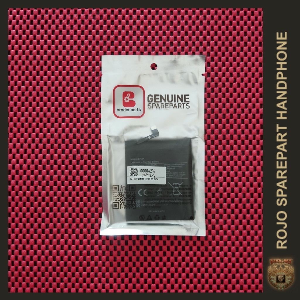 BATTERY  BN3A XIAOMI REDMI GO - BRADER