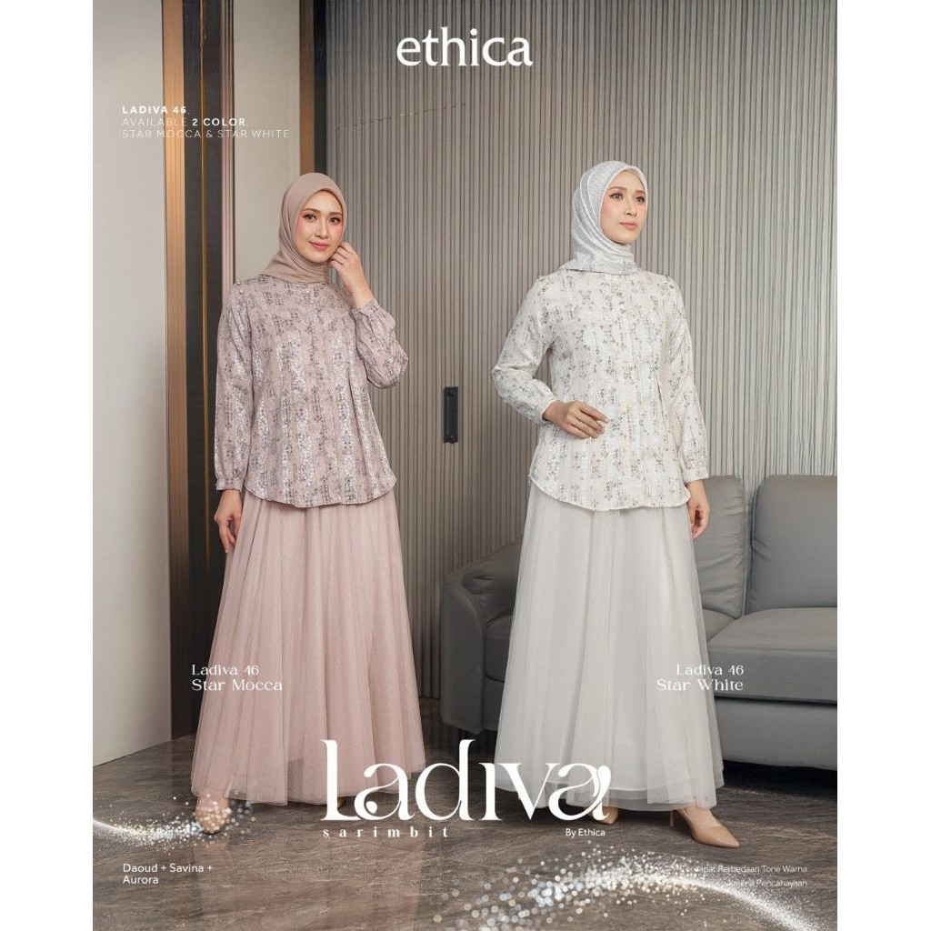 Ethica Atasan Bawahan Premium Ladiva 46 | Atasan Bawahan Premium Star Moca | Atasan Bawahan Kondanga