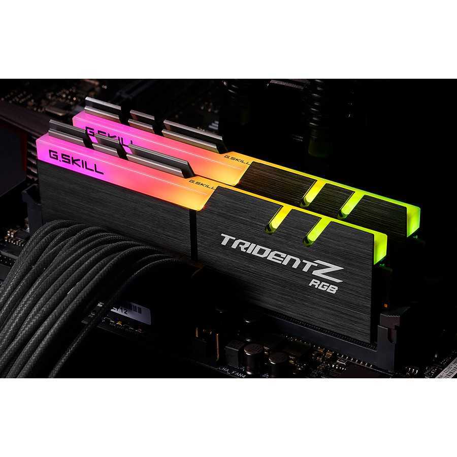 GSKILL Trident Z RGB 32GB (2x16GB) DDR4 PC32000 (F4-4000C17D-32GTZRB)