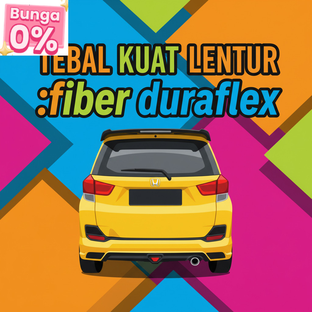 cicilan 0% BODYKIT HONDA MOBILIO BODIKIT MOBILIO MUGEN 2014 2015 2016 2017