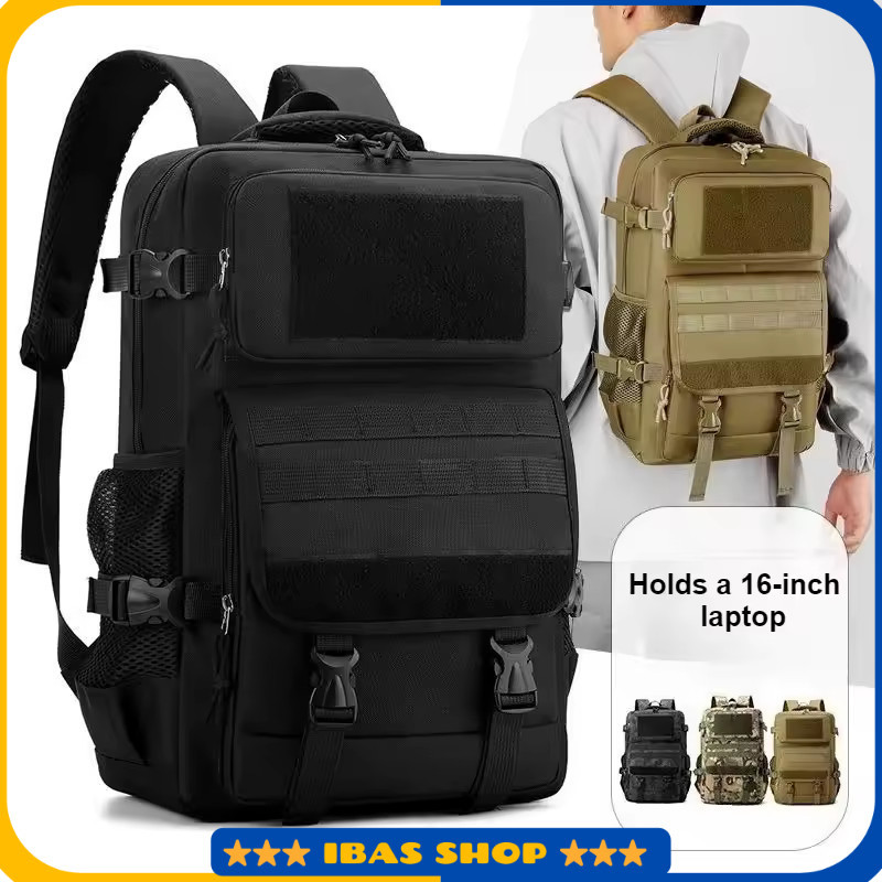 Tas Ransel Kanvas Traveling Hiking Backpack Oxford Waterproof - MJ700