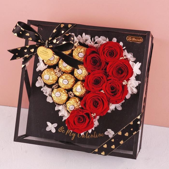 coklat ferrero rocher kado valentine coklat ferrero rocher bunga