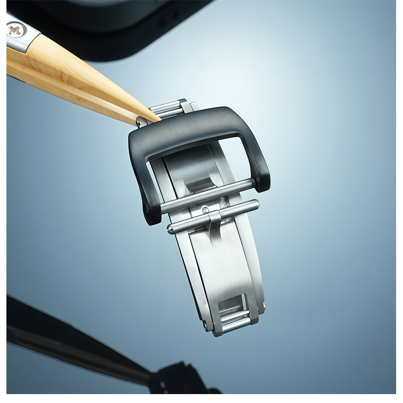 High quality Buckle Substitute Titanium Folng Buckle Clasp 18mm For Richard Watch Mille Strap RM011 