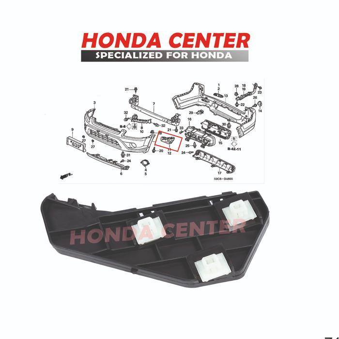 BRACKET BUMPER DEPAN BREKET BUMPER DEPAN KANAN CRV GEN2 2002-2006 Berkinerja