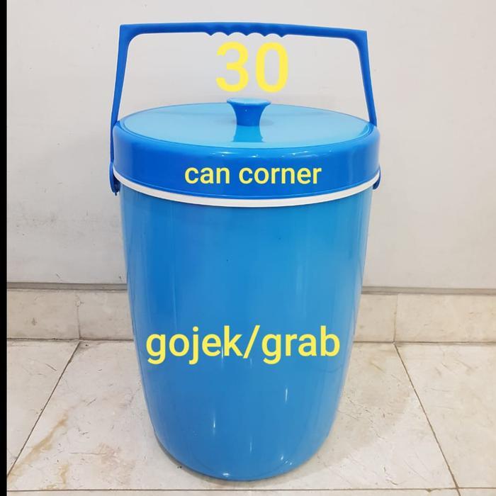Rice Bucket 30 liter termos nasi 30 liter termos es 30 liter doremi - Biru