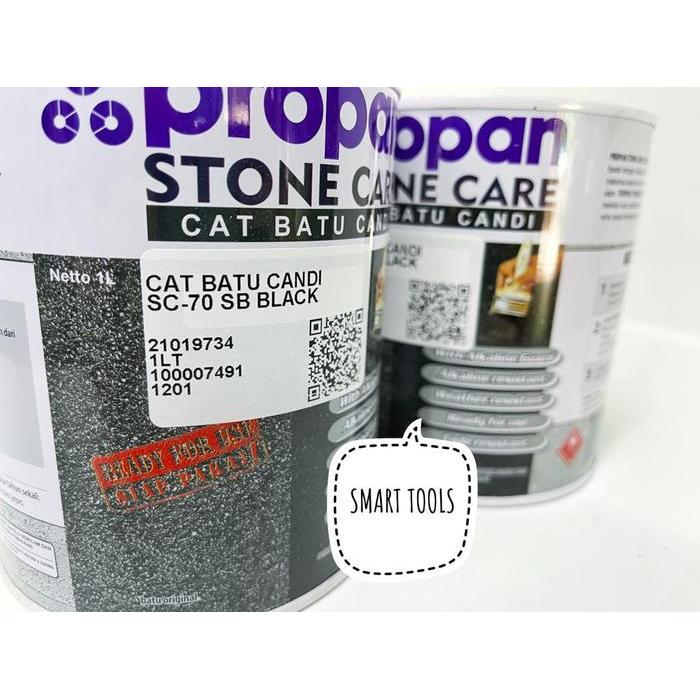 Propan Stone Care Cat Batu Candi / cat batu alam HITAM