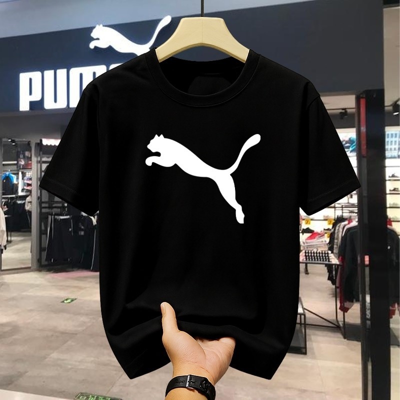 (COD) COD kaos pria Kaos Oblong Pria Asli Premium Berbahan Katun Tebal Anti-Keringat Ukuran Besar de