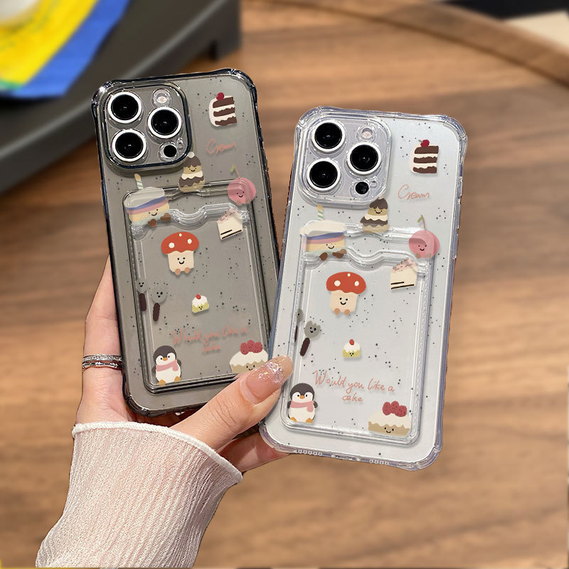 Softcase Slot Card Holder Polos For Samsung Galaxy A10 A10s A20 A30 A50 A30s A50s A51 4G A71 4G Soft