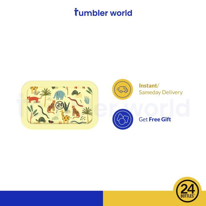 24Bottles SNACKBOX - Jungle Friends