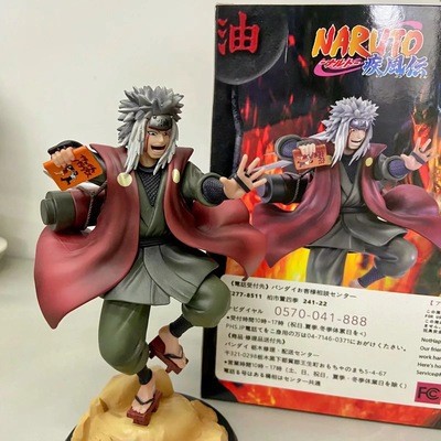 Naruto Shippuden Figurine Jiraiya MegaHouse GK Japanese Anime PVC Action Figure Toy Jiraiya Game Sta