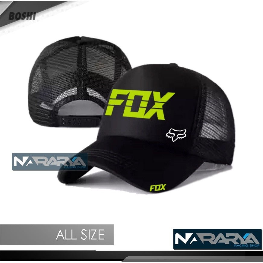 Topi Trucker Snapback Fox Racing Supermoto