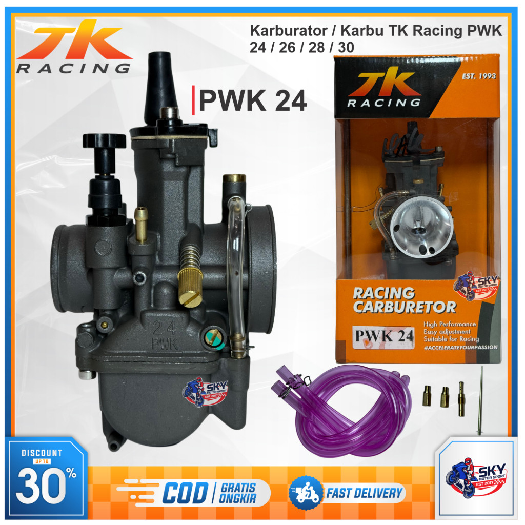 Karbu / Karburator / Carburator TK RACING PWK 24 / PWK 26 / PWK 28 / PWK 30 Original