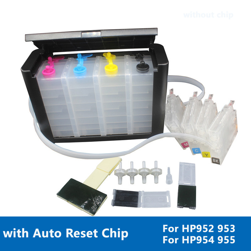UP CISS Continuous Ink Supply System For HP954  954XL Officejet Pro 7740 8210 8710 8715 8720 8725 87