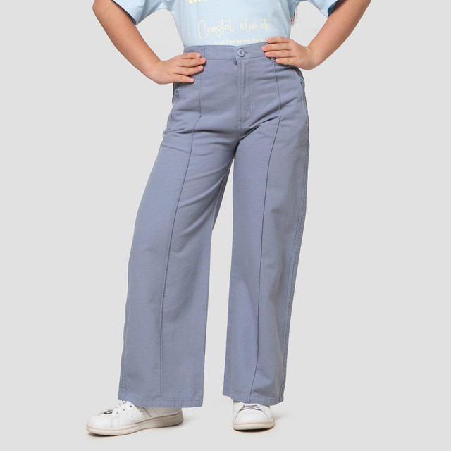 Nevada Stripe Zipper Celana Anak Perempuan 123372815