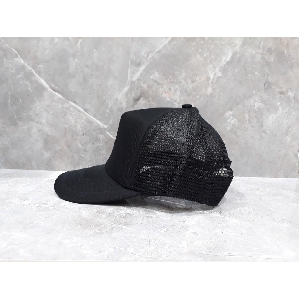 TOPI JARING TRUCKER BASEBALL POLOS PRIA WANITA DEWASA BISBOL CEWEK DISTRO COWOK LAKI LAKI WARNA HITA