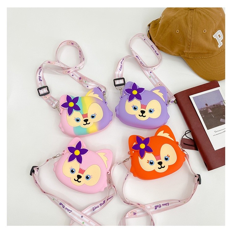 TAS SELEMPANG HEAD LINABELL STELLA LOU SANRIO / FASHION/ IMPOR ANAK/ MINI JELLY/TIKTOK