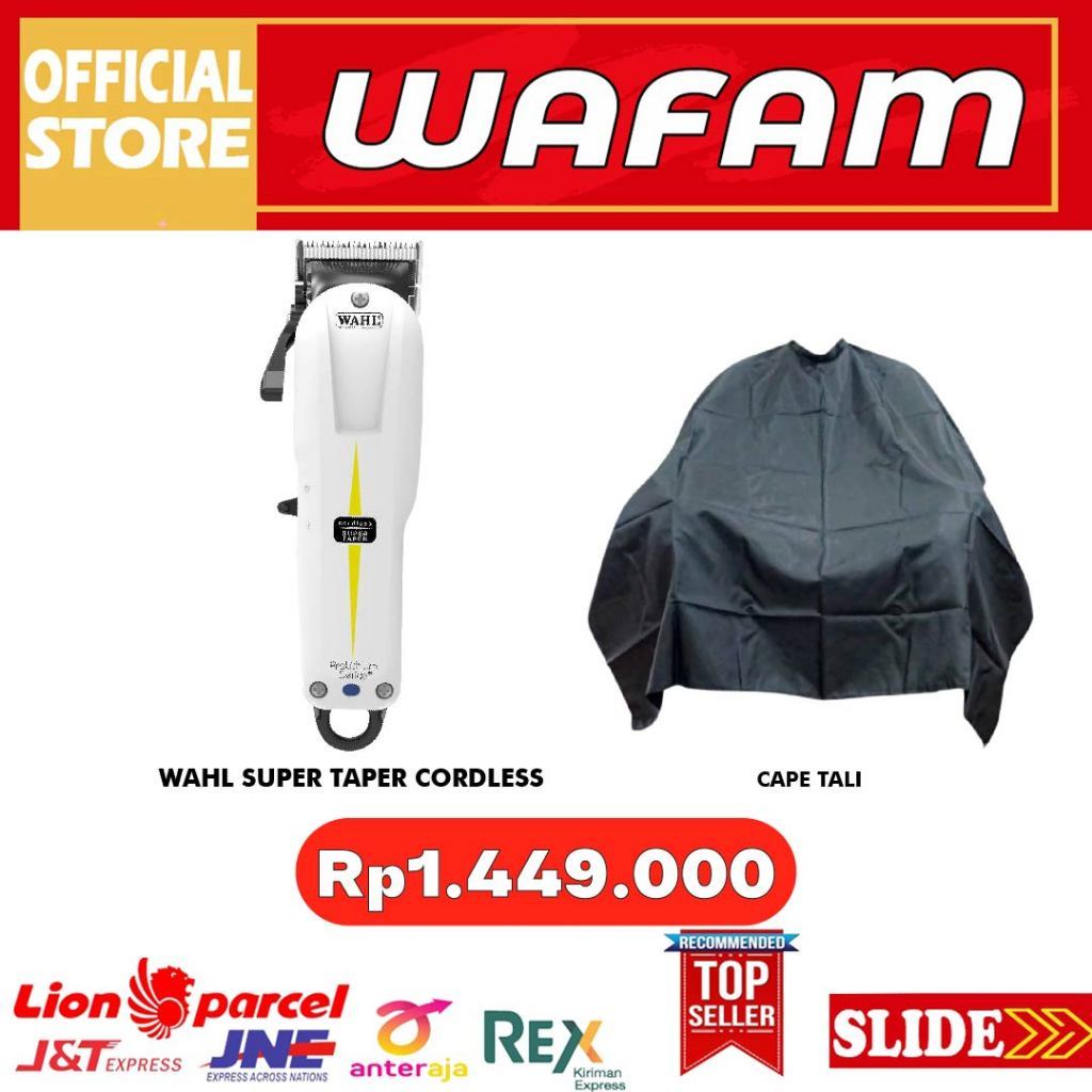 Wahl Clipper Super Taper Cordless original USA