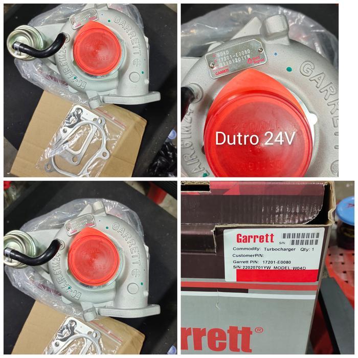 TURBO DUTRO 24V - TURBO ASSY HINO DUTRO 24V ( MODEL VACUM ) QUALITY
