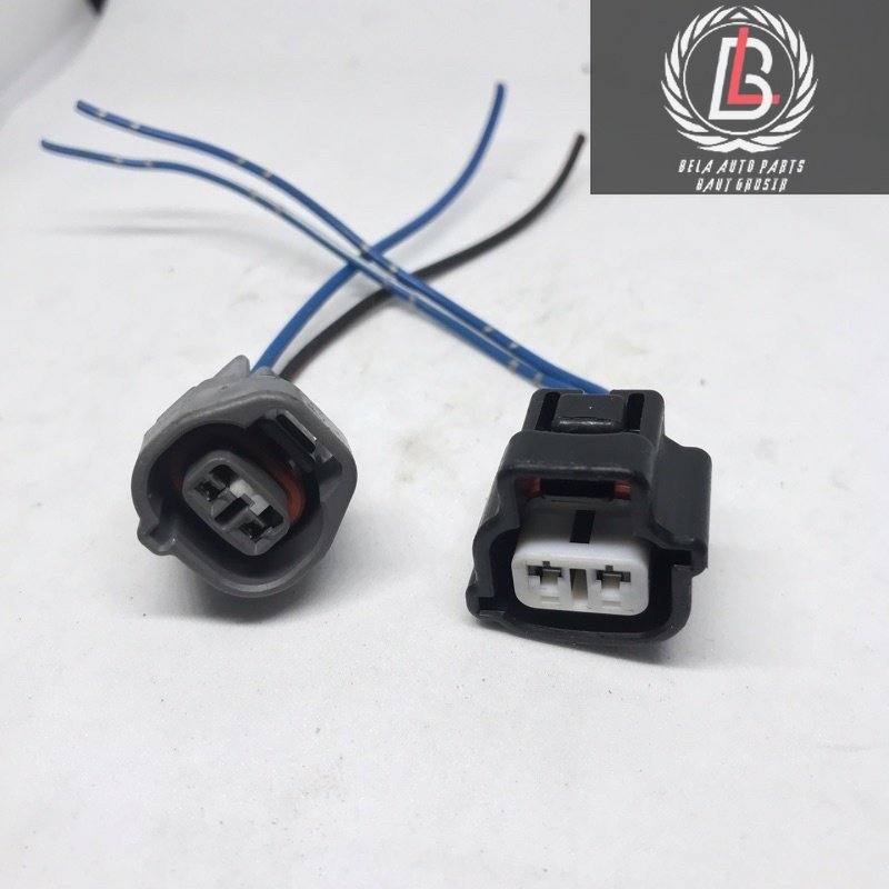 SOKET KABEL FITING  LAMPU SEIN SERI SENJA ORI MITSUBISHI CANTER PIN 2 / KABEL KONEKTOR LAPU SEIN DAN