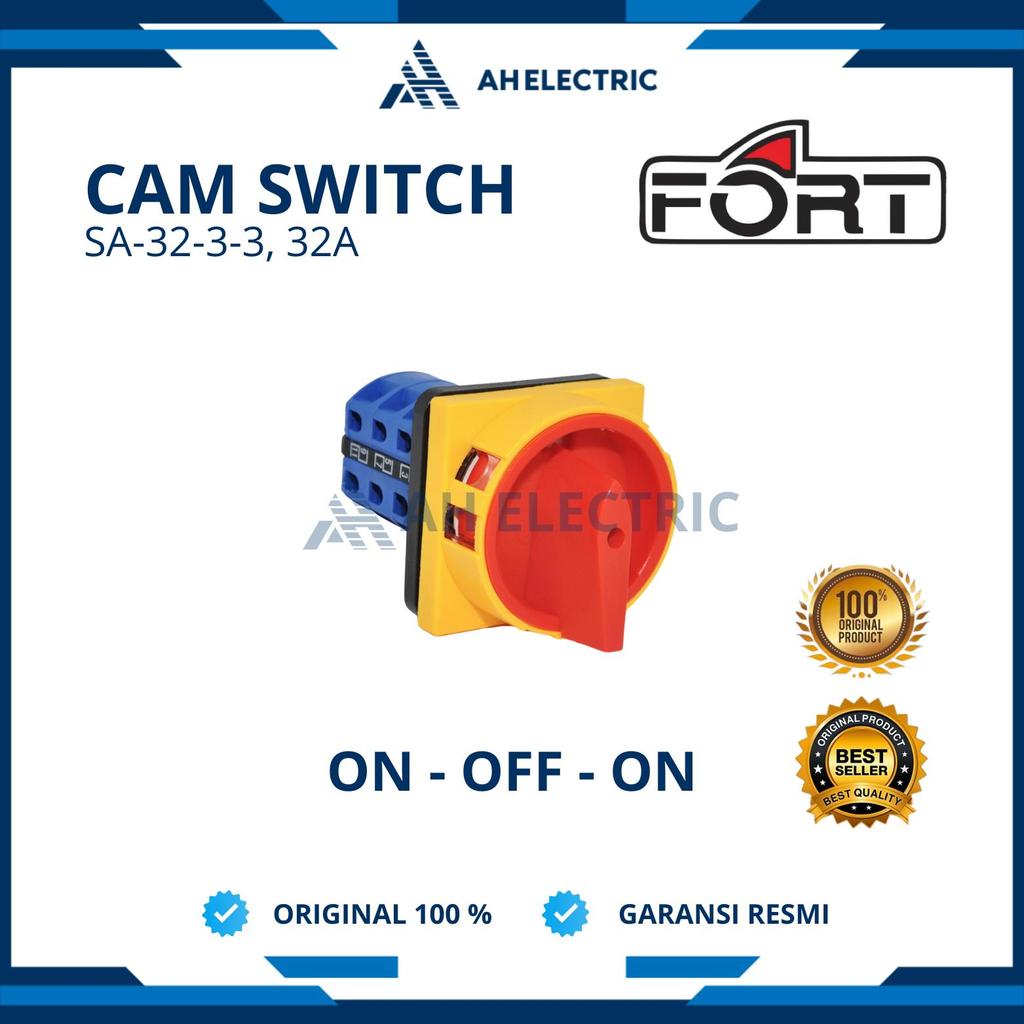 FORT CAM Switch SA-32-3-3, 32A | Selector Selektor | Change Over Switch | COS | Selector Switch | Sa